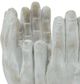 A & B Home Gray Cupped Hands Planter-3