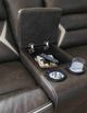Signature Design by Ashley® Kincord 4-Piece Midnight Curved Power Reclining Sectional -3