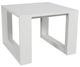 CabanaCoast® Customizable Belvedere Aluminum 24" Outdoor Square Side Table-0