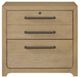 Martin Furniture Canyon Drive Office Natural Oak Lateral File Cabinet-1