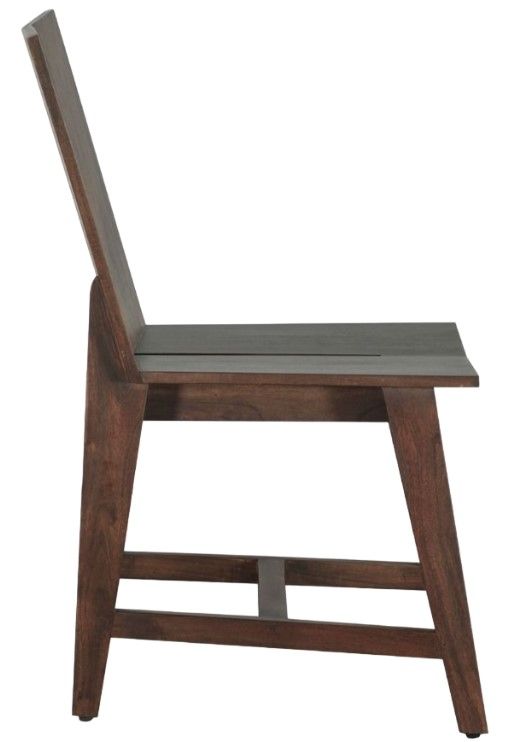 Home Trends & Design Piedmont Coffee Bean Dining Chair-2