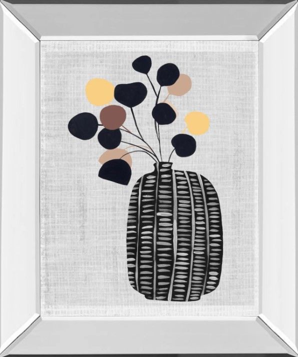 Classy Art Decorated Vase with Plant III by Melissa Wang Wall Art-0