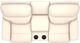 La-Z-Boy® Brooks Natural Power Reclining Loveseat with Headrest and Console-4