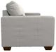 La-Z-Boy® Shiloh Ivory Leather Apartment-Size Sofa-3