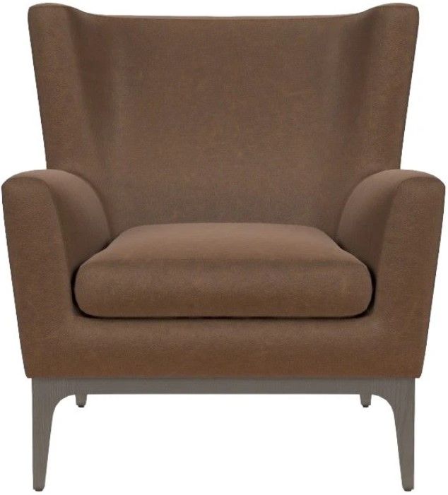 American Leather® Customizable Cole Leather Accent Chair-2