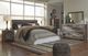 Benchcraft® Derekson 5-Piece Multi Gray Full Youth Panel Headboard Bed Set-5