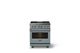 Viking® 5 Series 30" November Sky Pro Style Dual Fuel (NG) Range with Brushed Brass Trim-3