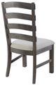 Emerald Home Paladin Piece Weathered Gray Dining Chair-4