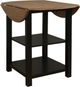 Powell® Vail 3-Piece Black/Wire Brushed Counter Dining Set-3