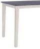 Powell® Mckoy Charcoal Counter Table with White Base-1
