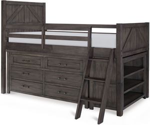 Bunkhouse Mid Loft Storage Bed