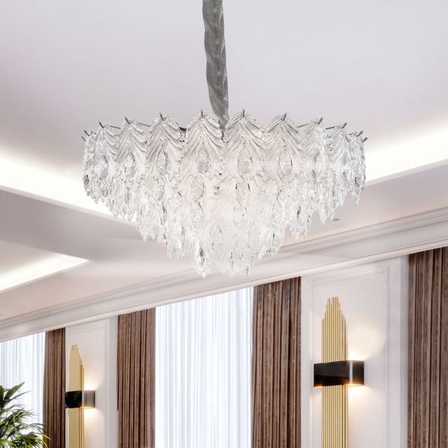 Michael Amini® Orlisse Chrome/Clear 18-Light Chandelier-4