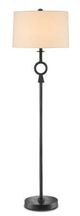 Currey & Company Germaine Black Floor Lamp-0