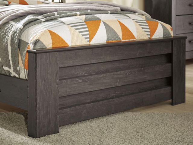 Signature Design by Ashley® Brinxton Charcoal Full Panel Bed-3