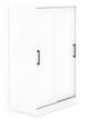 Sauder® HomePlus White Wardrobe Cabinet with Sliding Doors-0