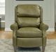 Smith Brothers 503 Leather Green Power Recliner-1