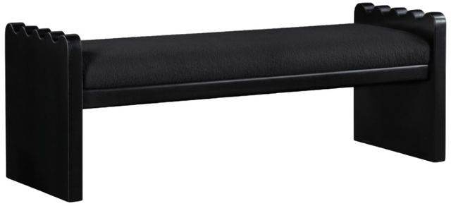 Meridian Furniture Sonia Black Bench-0