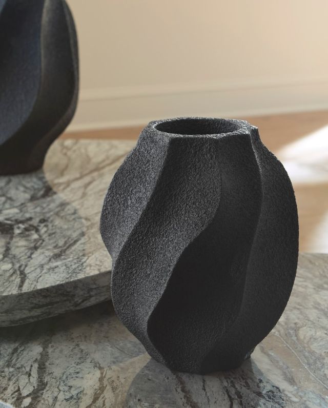 Signature Design by Ashley® Judworth Black 13" Vase-2