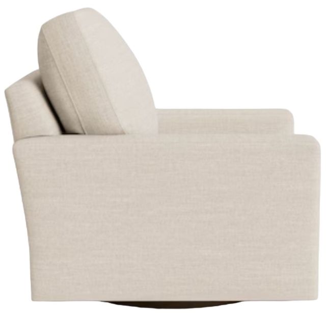 Bassett® Furniture Customizable Benchmade Premier Large Track Arm Swivel Chair-2
