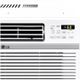 LG 8,000 BTU's White Window Air Conditioner-5