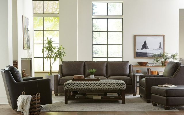 Craftmaster® Customizable CM Leather Sofa-1
