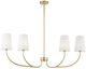 Forty West Eden Gold Chandelier-0