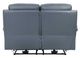 Homelegance® Hancock Blue Power Double Reclining Loveseat-3