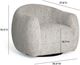 TOV Furniture Judy Black/White Swivel Accent Chair-2