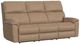 Flexsteel® Customizable Porter Leather Power Reclining Sofa with Console, Power Headrest and Lumbar-0