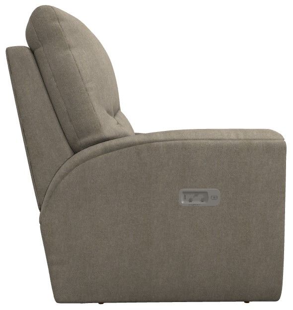 La-Z-Boy®  Cassian Birch Power Reclining Loveseat with Console, Headrest, and Lumbar-3