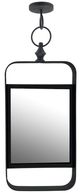 A & B Home Black Hanging Mirror-0