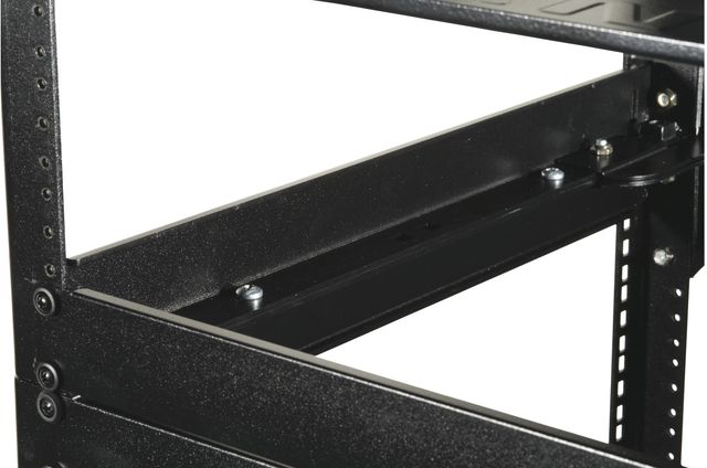Sanus® Component Series Black 20U Stackable Skeleton Rack-4