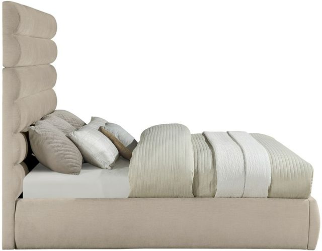 Meridian Furniture Adam Beige 71'' King Upholstered Panel Bed-2