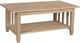 John Thomas Furniture® Customizable Select Unfinished Rectangular Mission Coffee Table-0