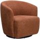 Parker House® Mingle Thatch Terracotta Swivel Glider Accent Chair-0