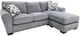 Porter International Designs Savannah 2-Piece Gray Chofa-0
