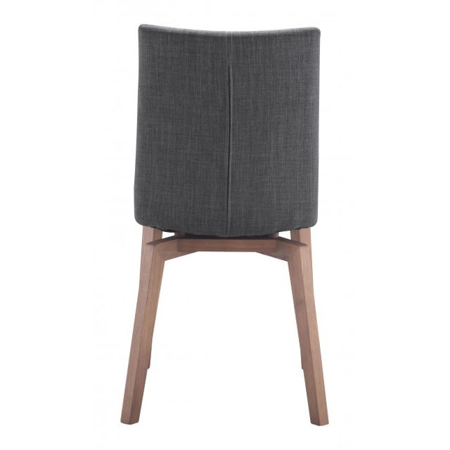 Zuo® Modern Orebro Graphite Dining Chair-3