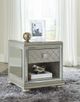 Signature Design by Ashley® Chevanna 2 Piece Platinum Living Room Table Set-2