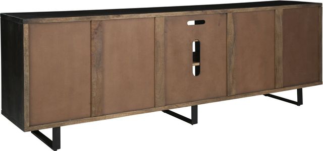 Signature Design by Ashley® Bellwick Natural/Brown Accent Cabinet-2