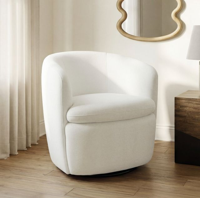 Signature Design by Ashley® Leemont Snow Swivel Accent Chair-1
