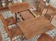 A-America® Laurelhurst Mission Oak Trestle Dining Table-1