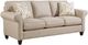 Craftmaster® Customizable Craftmaster Essentials Rolled Arms 3-Cushion Sofa-0
