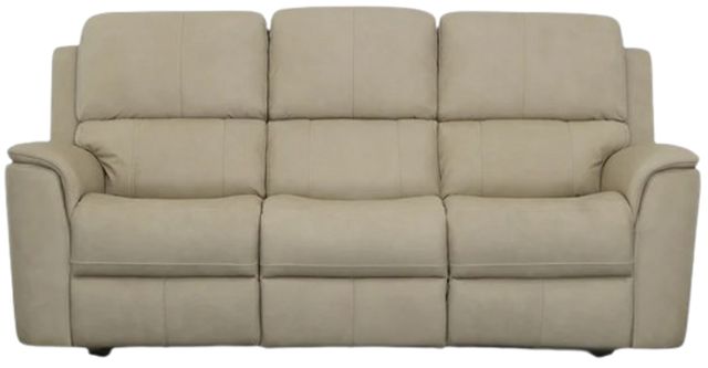 Flexsteel® Henry Beige Power Reclining Sofa with Power Headrests and Lumbar-1