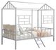 Furniture of America® Rhonda Silver Twin Loft Bed-0