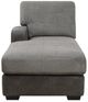 Emerald Home Berlin 3-Piece Herringbone/Sanded U-Shape Sectional-4