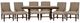 Liberty Furniture Armand 7-Piece Antique Brownstone/Gray Trestle Dining Set-0