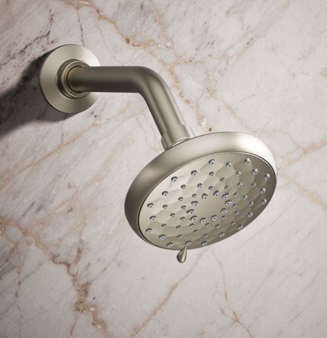KOHLER® Awaken® B110 Vibrant Brushed Nickel 2.5 GPM 3-Function Showerhead-1