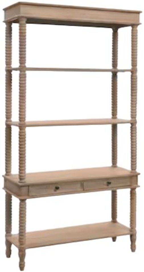 Bassett® Furniture Portsmouth Beige Etagere-0