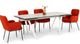 VIG Furniture Modrest Farrell White Extendable Dining Table-2