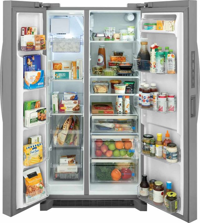 Frigidaire Gallery® 36 in. 25.9 Cu. Ft. Smudge-Proof® Stainless Steel Side-by-Side Refrigerator-1